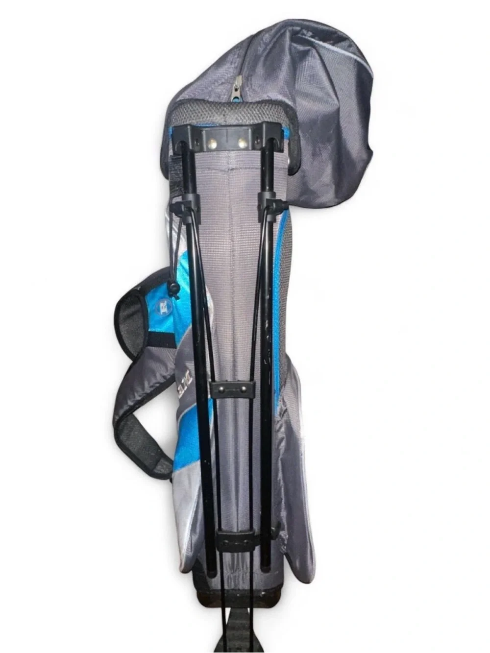 Men's Gray and Blue Golf Carry Bag - Lightweight Travel Golf Bag